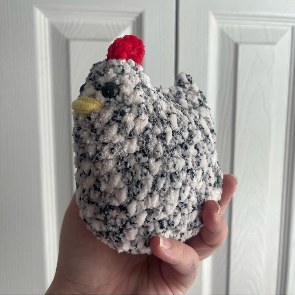 Crochet Chicken Plushie - Handmade​​